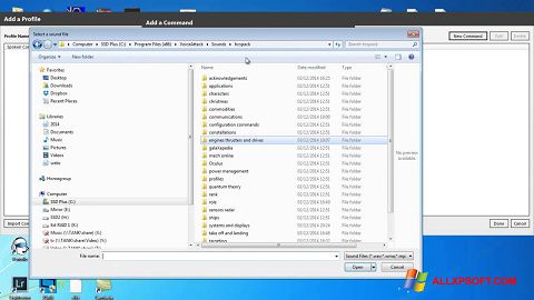 Skärmdump Voice Attack för Windows XP