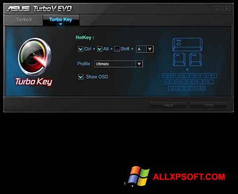 Skärmdump TurboV EVO för Windows XP