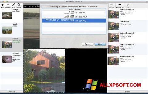 Skärmdump IP Camera Viewer för Windows XP