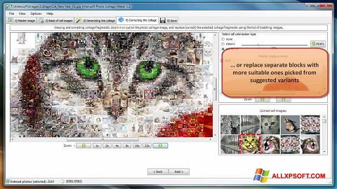 Skärmdump Photo Collage Maker för Windows XP