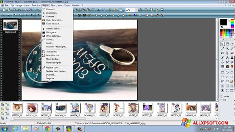Skärmdump PhotoFiltre Studio X för Windows XP