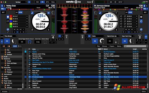 Skärmdump Serato DJ för Windows XP