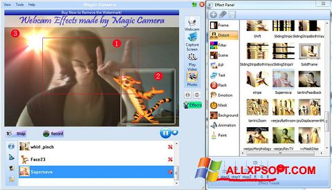 Skärmdump Magic Camera för Windows XP