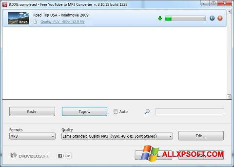 Skärmdump Free YouTube to MP3 Converter för Windows XP
