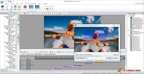 Skärmdump VSDC Free Video Editor för Windows XP