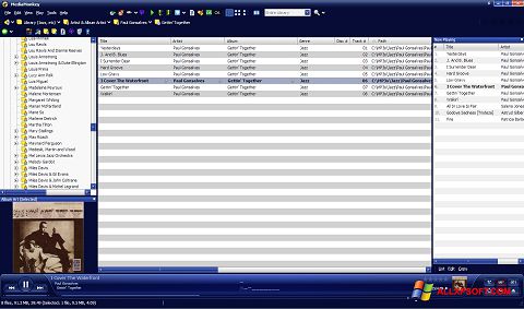 Skärmdump MediaMonkey för Windows XP