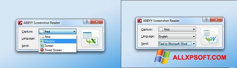 Skärmdump ABBYY Screenshot Reader för Windows XP