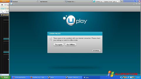 Skärmdump Uplay för Windows XP