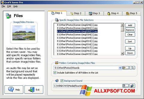 Skärmdump VideoSaver för Windows XP
