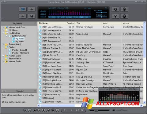 Skärmdump JetAudio för Windows XP