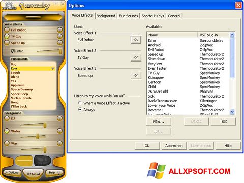 Skärmdump Scramby för Windows XP