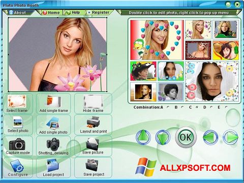Skärmdump Photo Booth för Windows XP