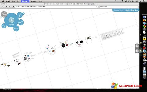 Skärmdump Prezi för Windows XP
