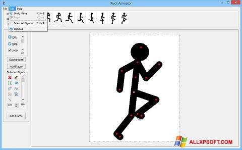 Skärmdump Pivot Animator för Windows XP