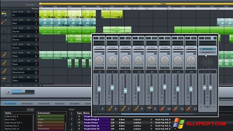 Skärmdump MAGIX Music Maker för Windows XP