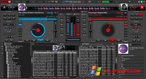 Skärmdump Virtual DJ för Windows XP
