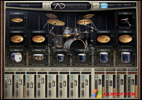 Skärmdump Addictive Drums för Windows XP