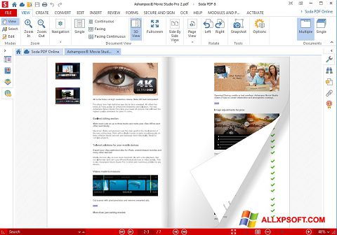 Skärmdump Soda PDF för Windows XP
