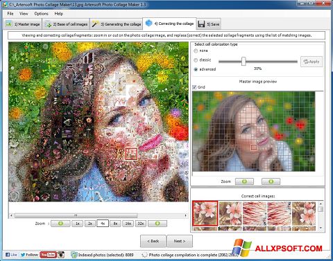 Skärmdump Photo Collage för Windows XP