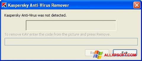 Skärmdump KAVremover för Windows XP